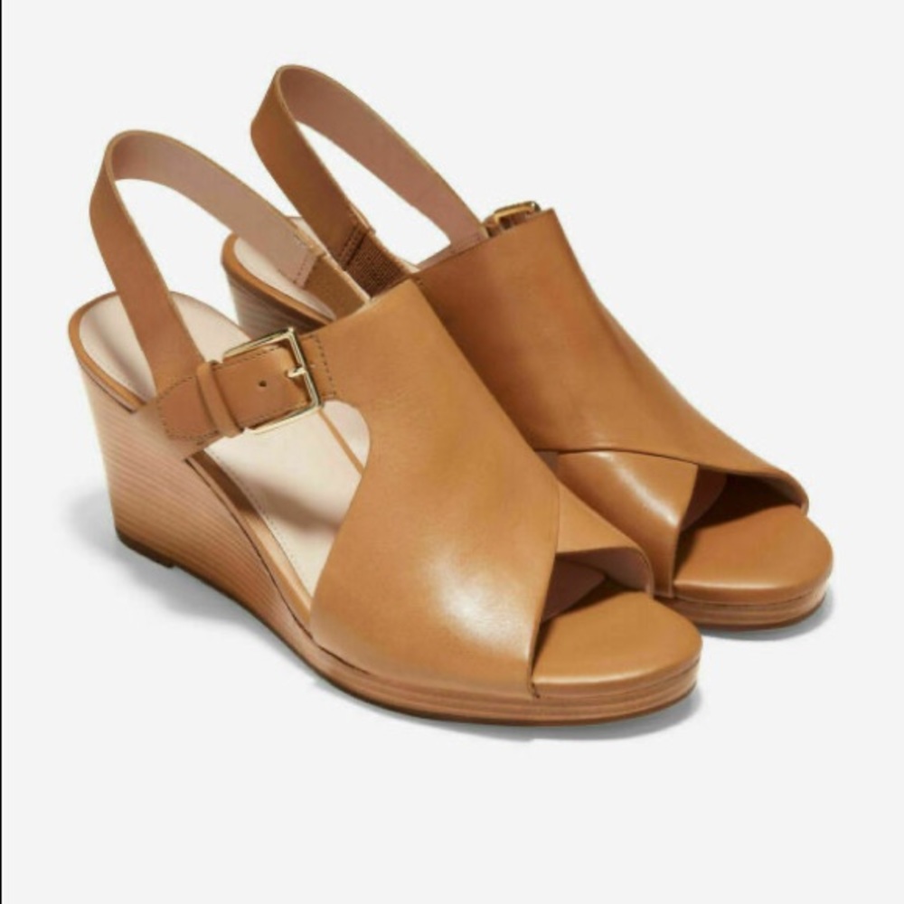 NWOB Cole Haan Philomena Wedge Sandal